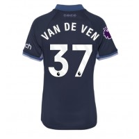 Fotbalové Dres Tottenham Hotspur Micky van de Ven #37 Dámské Venkovní 2023-24 Krátký Rukáv